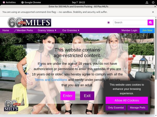 60 Plus MILFs Promo Codes