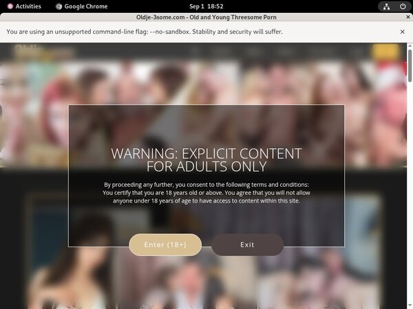 Account Premium Oldje-3some.com