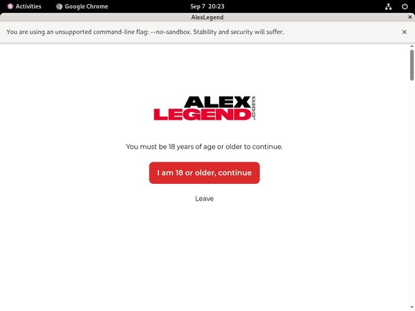 Alex Legend Login Password