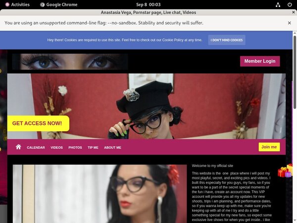 Anastasiavegax.modelcentro.com Pass