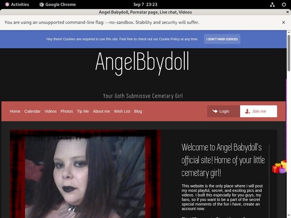 Angelbabydoll.modelcentro.com Account 2014