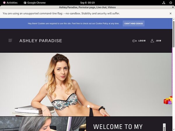 Ashley Paradise Buy Credits