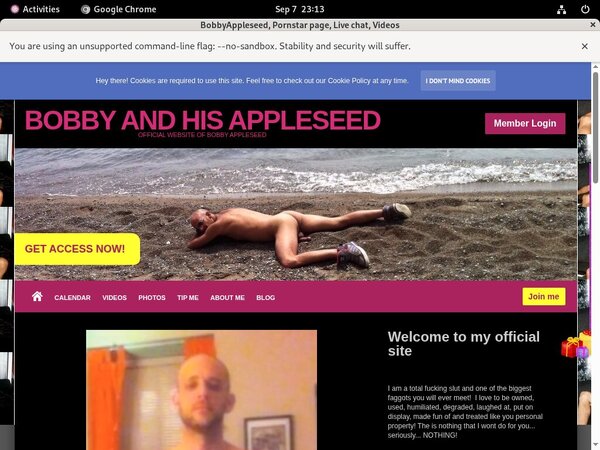 BobbyAppleseed Free Trial Join