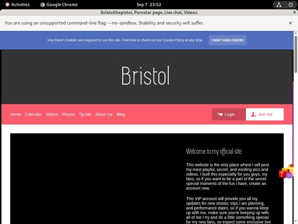 Bristolthepistol81.modelcentro.com Join Now