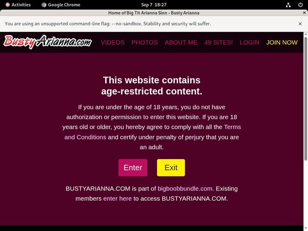 Bustyarianna.com With Visa