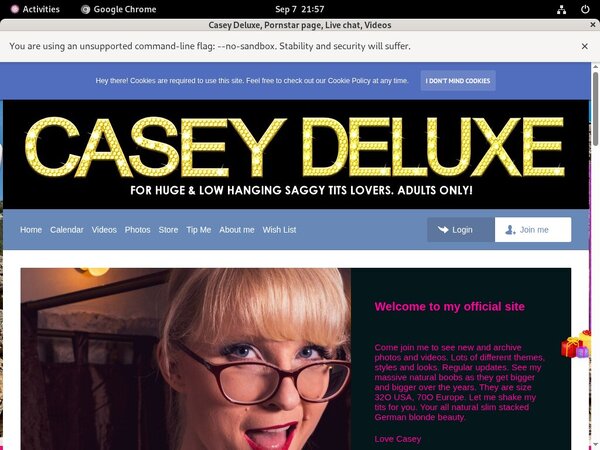 Caseydeluxe.club Account Logins