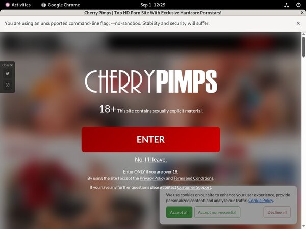 Cherrypimps.com Paypal Access