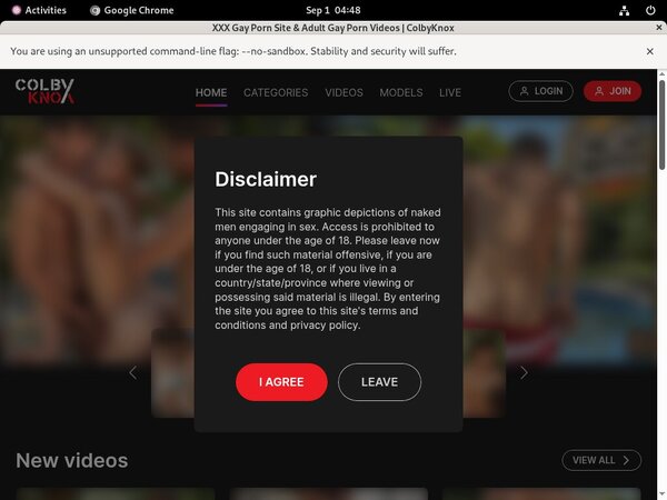 Colby Knox Login Codes