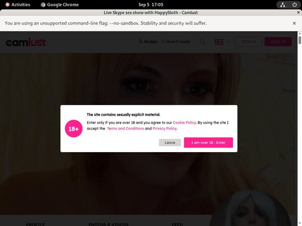 Com Camlust Login Account