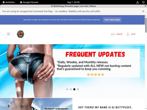 DJ ButtPussy Order Page