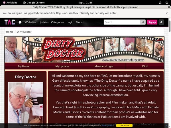 Dirty Doctor Freies Konto