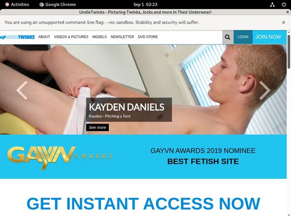 Discount Undie Twinks Free Trial