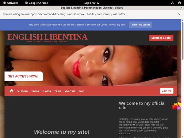 Englishlibentina.modelcentro.com Discount Trial Offer