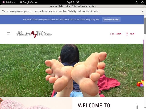 Feetmyadmire Membership Discount