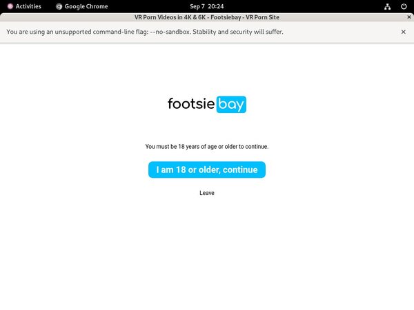 Footsiebay Pass Free