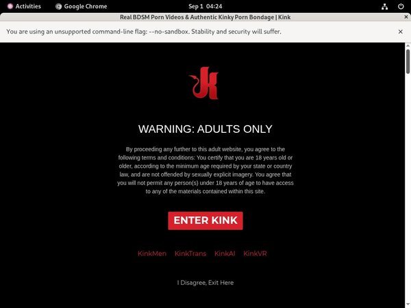 Free Account Kink Unlimited Offer