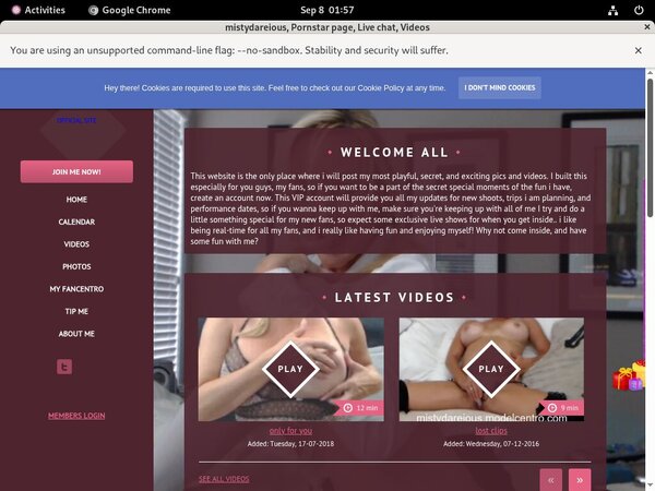 Free Mistydareious Id And Password