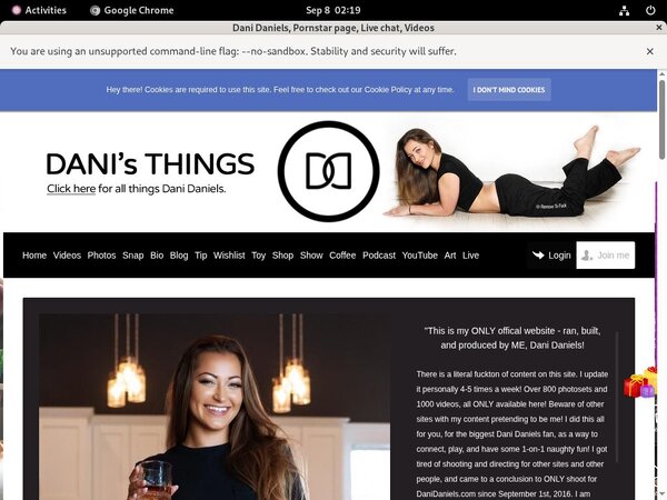 Free Premium Dani Daniels Accounts