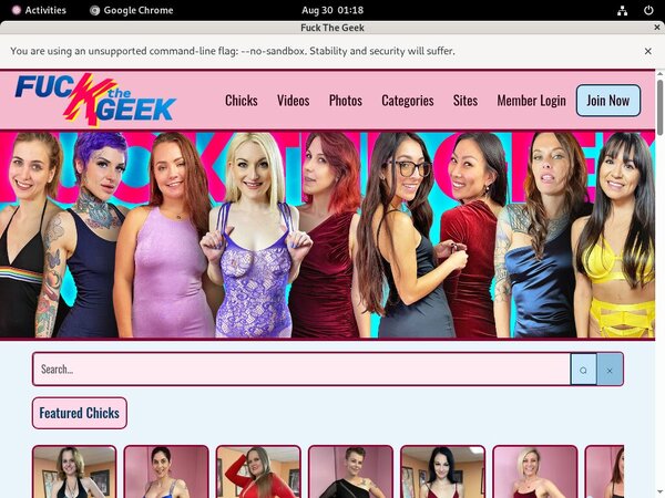 Fuck The Geek Pay Site