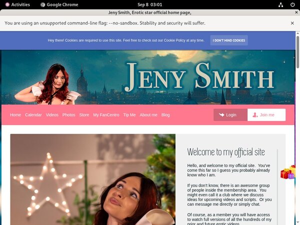 Get Free Jenysmith.net Membership
