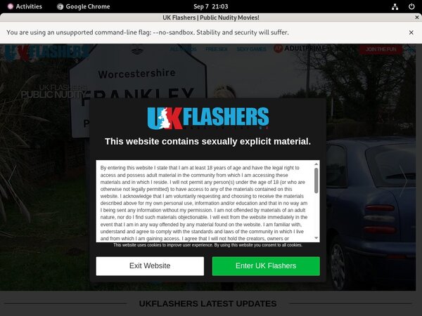 Get UK Flashers Account