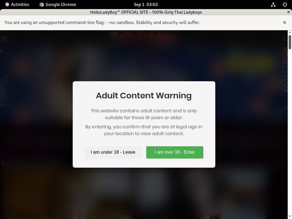 Hello Ladyboy Discount Prices