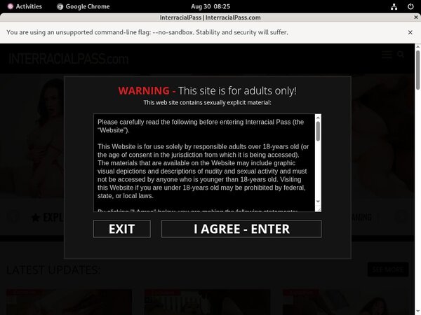 Interracialpass Login Codes