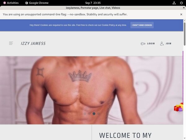 IzzyJamess With Paypal Account