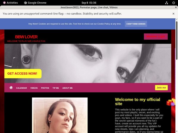 JessiJason2822 Login Information