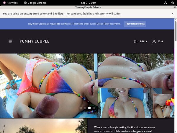 Join YummyCouple For Free