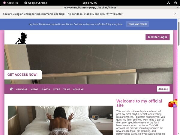 Juiicybunns Free Tour