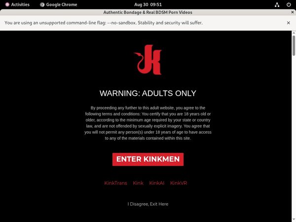 Kinkmen Login And Password