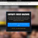 Ladyboysfuckedbareback Free Id