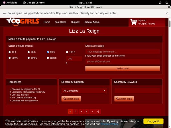 Lizz La Reign Login Ids