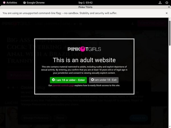 Login Pinkotgirls.com For Free
