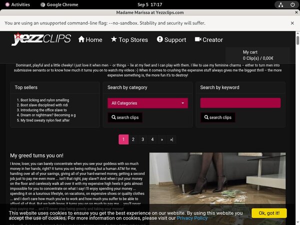 MadameMarissa Account 2014