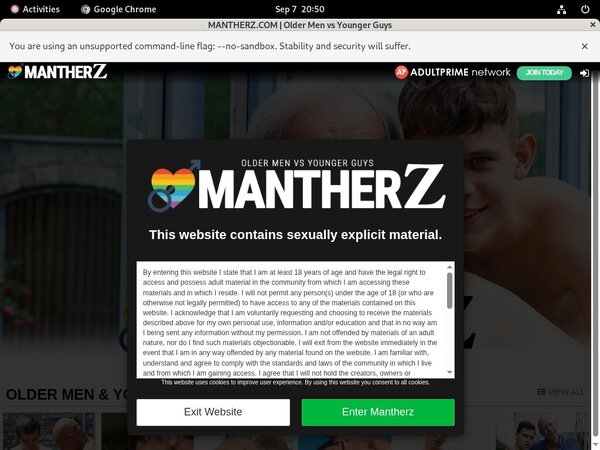 Mantherz.com Accounts Working