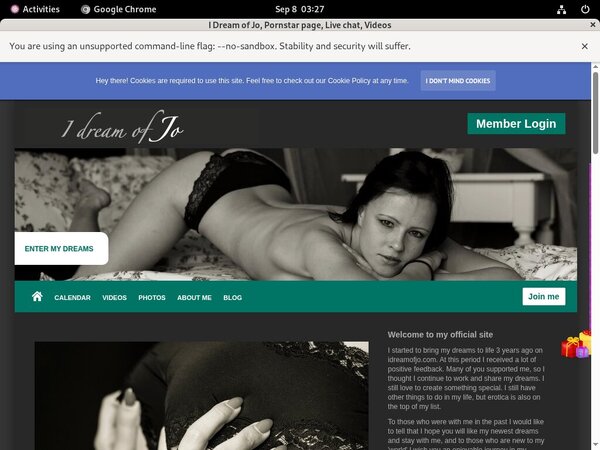 Membership To Idreamofjo.com