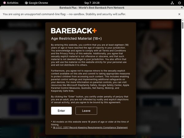 Membership Trial Barebackplus.com