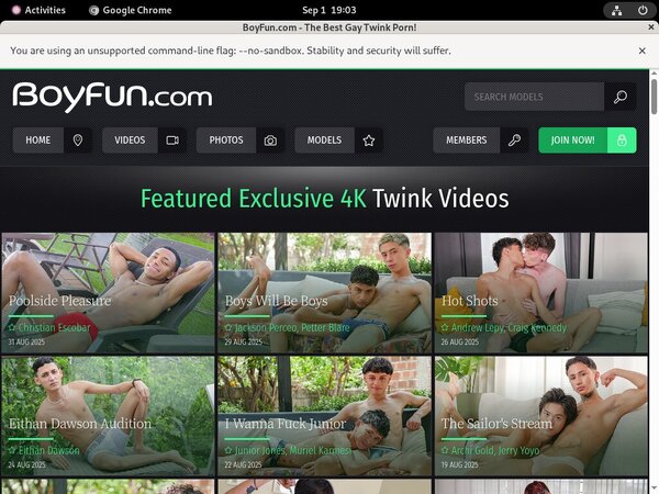 Membership Trial Boyfun.com