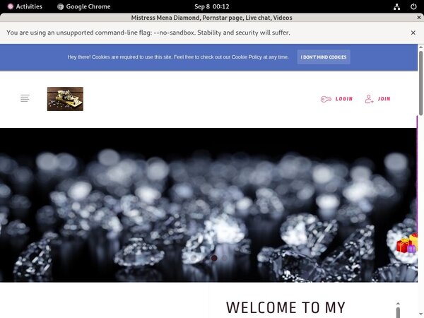 Mistress Mena Diamond Discount Order