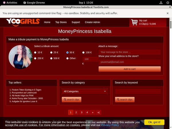 Moneyprincess Isabell Full Length Videos