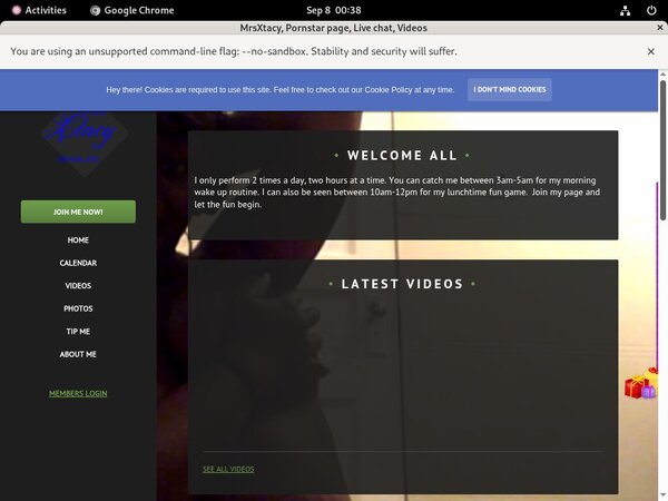 MrsXtacy Videos For Free