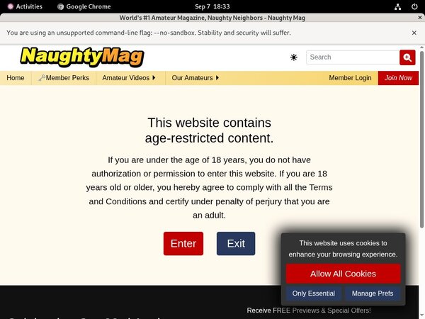 Naughtymag.com Free Account Passwords