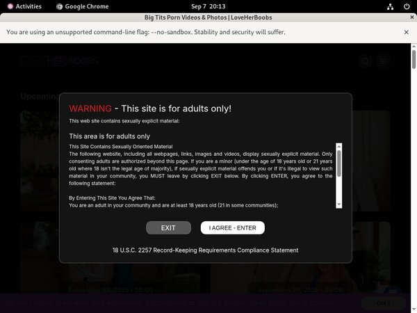 New Love Her Boobs Password