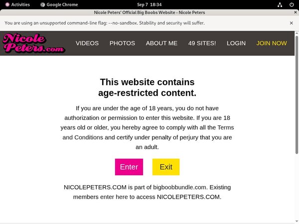Nicolepeters.com Account 2016