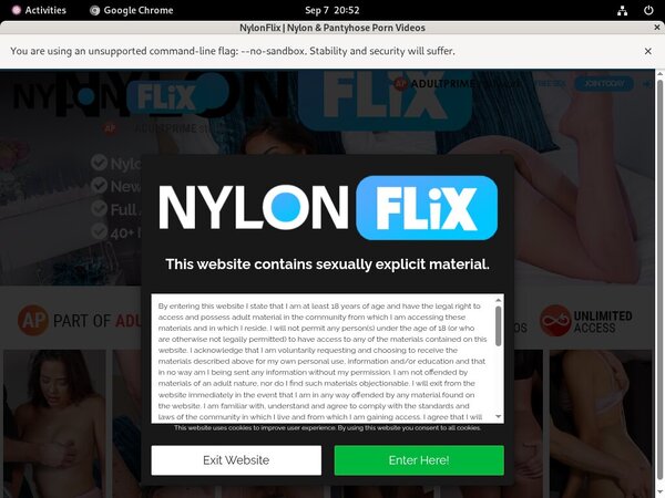 Nylonflix.com App