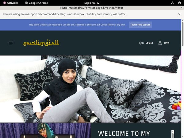 Premium Account Muna (muslimgirll)