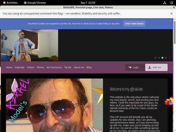 Ralfael69.modelcentro.com Websites