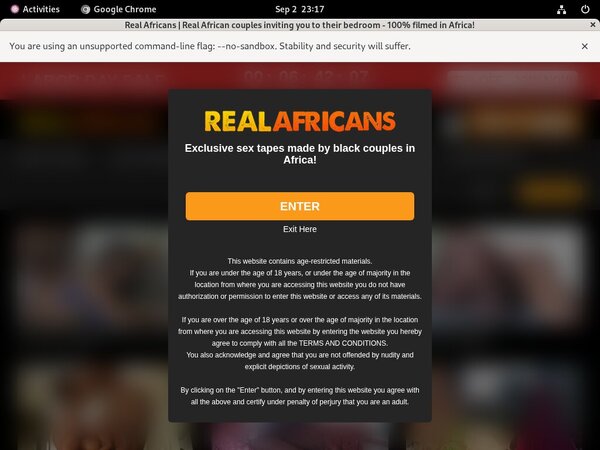 Real Africans Password